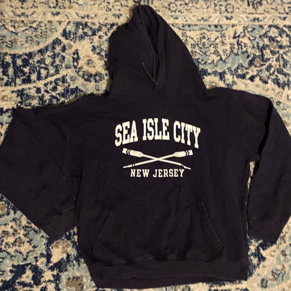 sea isle city, nj logo hoodie